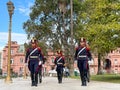 Buenos Aires, Argentina, February 24th 2023, Changing guards at Plaza di Mayo, Casa Rosada