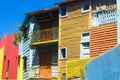 BUENOS AIRES, ARGENTINA - JANUARY 30, 2018: Caminito is a colorful area in La Boca neighborhoods in Buenos Aires. With Royalty Free Stock Photo