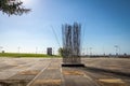 Parque de la Memoria park with Monuments dedicated to the Victims of Military dictatorship - Buenos Aires, Argentina Royalty Free Stock Photo