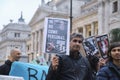 World Vegan Day; Argentina, activists protesting in front of the Congress