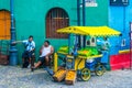 BUENOS AIRES / ARGENTINA - 05/04/2019: people have relax sitting next their street market in Argentina