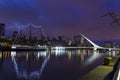 Buenos Aires, Argentina. Puerto Madero by night Royalty Free Stock Photo