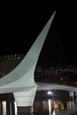 The woman bridge. Buenos Aires, Argentina. Puerto Madero by nigh Royalty Free Stock Photo