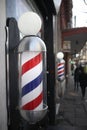 Vintage barber shop sign Buenos Aires