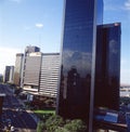 Buenos Aires cityscape, Puerto Madero Neighborhood catalinas norte Royalty Free Stock Photo