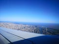 Buenos Aires cityview from the air Royalty Free Stock Photo