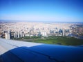 Buenos Aires cityview from the air Royalty Free Stock Photo