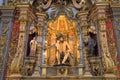 BUENOS AIRES, JANUARY 2, 2016 - Shrine inside Catholic church, Buenos Aires, Argentina Royalty Free Stock Photo