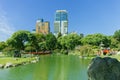 The Buenos Aires Japanese Garden Jardin Japones is a public garden in Buenos Aires, Argentina, 24.05.2019