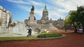 Buenos Aires, National Congress building Royalty Free Stock Photo