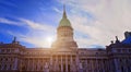 Buenos Aires, National Congress building Royalty Free Stock Photo