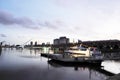 Buenos Aires Puerto Madero at night modern buildings and offices Argentina Royalty Free Stock Photo