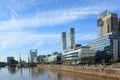 Buenos Aires river walk Royalty Free Stock Photo