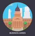 Buenos Aires Vector Icon