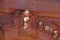 Detail of the Virgen del Patrocinio church, zacatecas city, mexico. VII Royalty Free Stock Photo