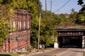 Buff Red Brick with Arch Details - Historic Abandoned Brewery