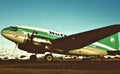 Buffalo Airways Curtis C-46D USAAF 44-77846CN 33232 Taken in October 1999 .