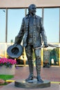 Buffalo Bill statue in Cody. USA