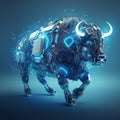 Buffalo 3D Technology Abstract