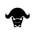 Buffalo face icon