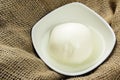 Buffalo mozzarella, italian cheese Royalty Free Stock Photo