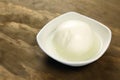 Buffalo mozzarella, italian cheese Royalty Free Stock Photo