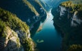 Buffalo National River from above Generated by Ai