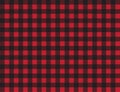 Buffalo plaid pattern. red and black squares seamless background. ruby lumberjack buffalo plaid seamless pattern