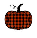 Buffalo Plaid pumpkin1