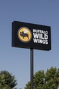 Buffalo Wild Wings Restaurant. Buffalo Wild Wings specializes in Buffalo wings and sauces Royalty Free Stock Photo