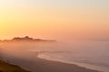 Buffels Bay rising above the mist