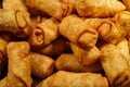 Buffet Chinese Egg Rolls Royalty Free Stock Photo