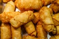 Buffet Chinese Egg Rolls Royalty Free Stock Photo