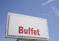 Buffet, Restaurant and Kitchen Royalty Free Stock Photo