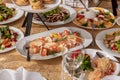 Buffet style food - a series of RESTAURANT images Royalty Free Stock Photo