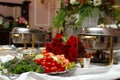 Buffet table Royalty Free Stock Photo