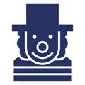 Buffoon Isolated Vector Icon which can easily modify or edit