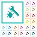 Bug fixing flat color icons with quadrant frames