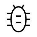 Bug Icon Vector Symbol Design Illustration Royalty Free Stock Photo