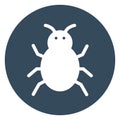 Bug, insect Isolated Vector icon which can easily modify or edit Royalty Free Stock Photo