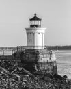 Bug Light, in Portland, Maine Royalty Free Stock Photo