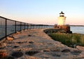 Bug Lighthouse in South Portland, Maine Royalty Free Stock Photo