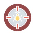 Bug malware Isolated Vector icon which can easily modify or edit Royalty Free Stock Photo