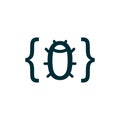 Bug tracking icon