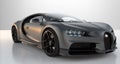 Bugatti Chiron on a white background Royalty Free Stock Photo