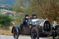 BUGATTI T23 BRESCIA 1923 on an old racing car in rally Mille Miglia 2020 the famous italian historical race 1927-1957
