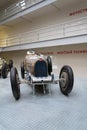 Bugatti Type 51 premier racing car from 1931 stands in National technical museum Royalty Free Stock Photo