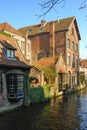 Bruges architecture - old canals