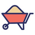 Buggy, buggy construction Isolated Vector Icon which can be easily modified or edited Royalty Free Stock Photo