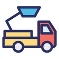 Buggy, buggy construction Isolated Vector Icon which can be easily modified or edited Royalty Free Stock Photo